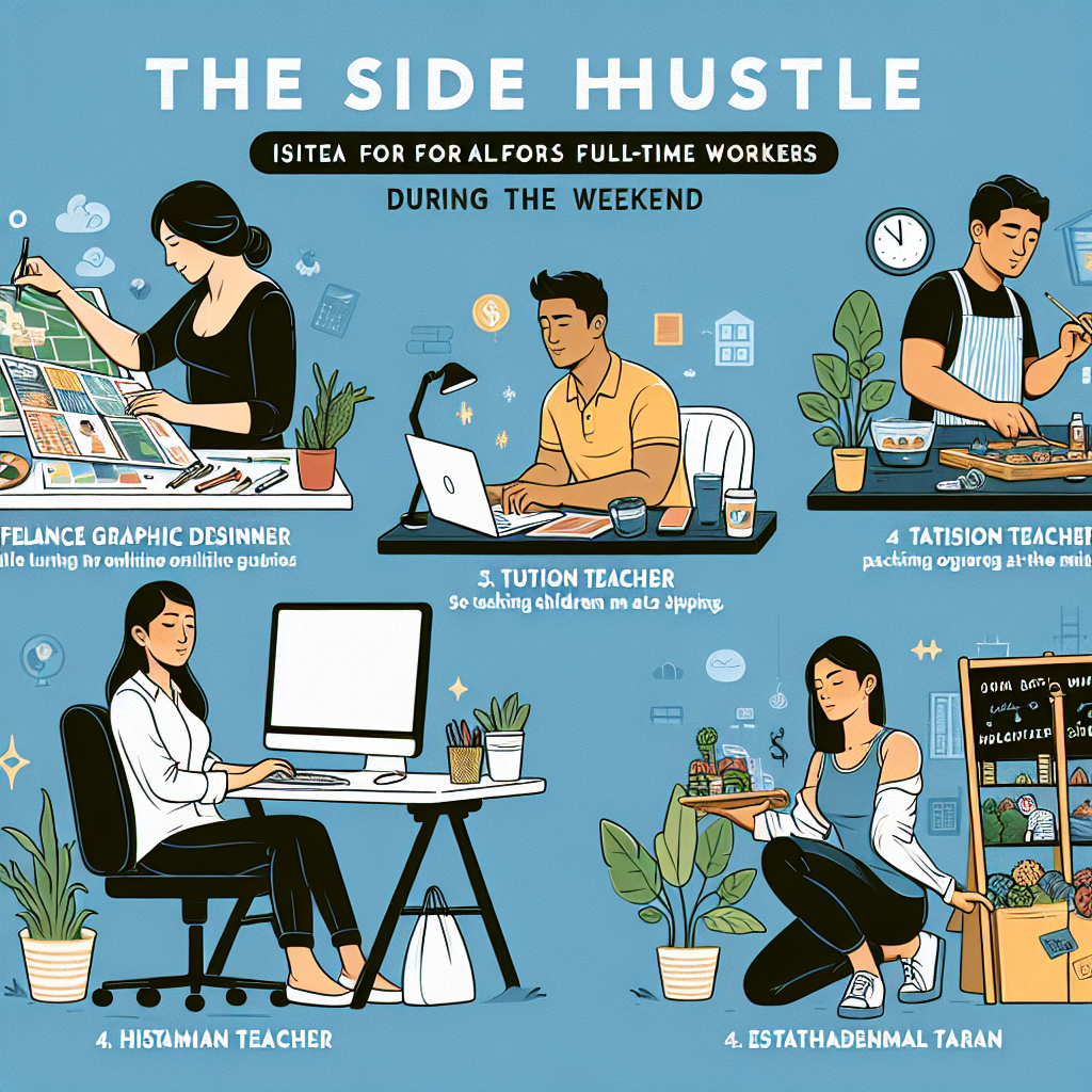 The Top 5 Weekend Side Hustles for Full-Time Workers