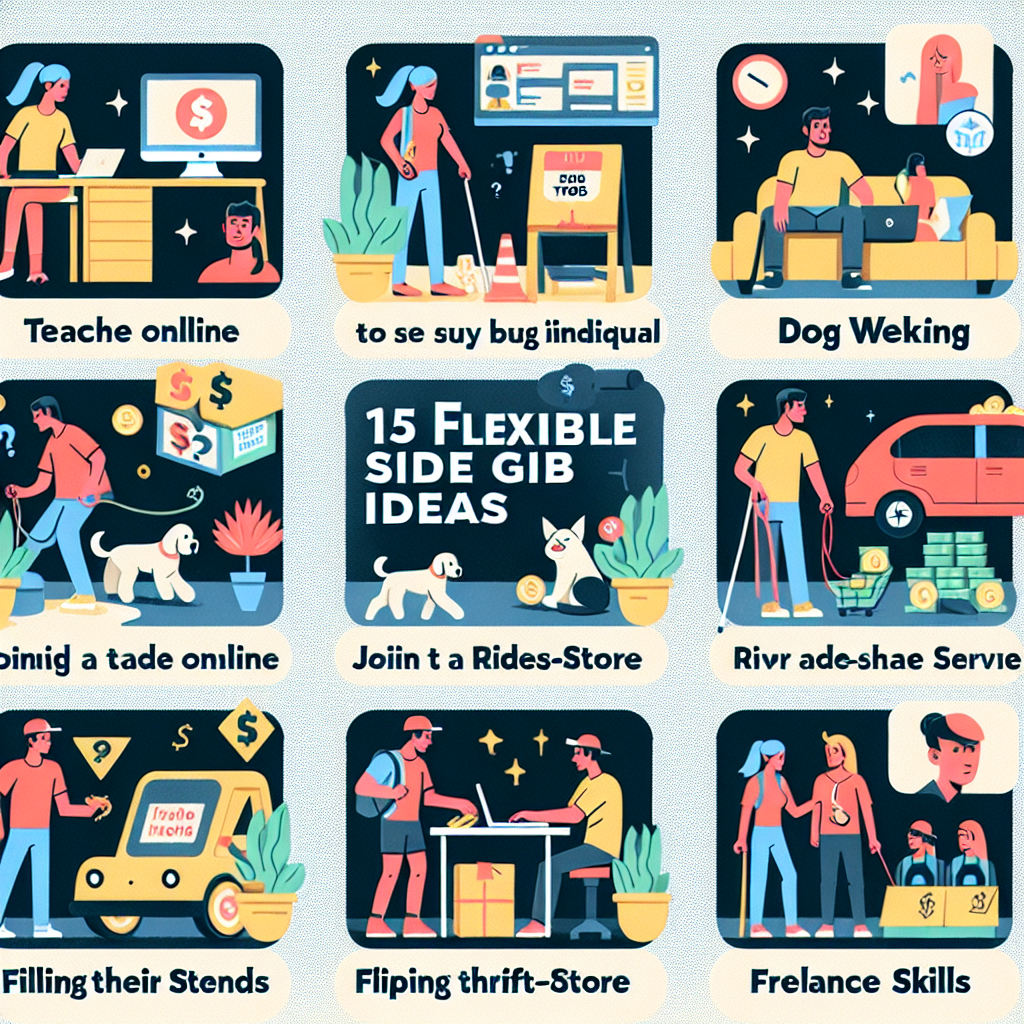 How to Make Extra Cash: 15 Flexible Side Gigs for Busy People