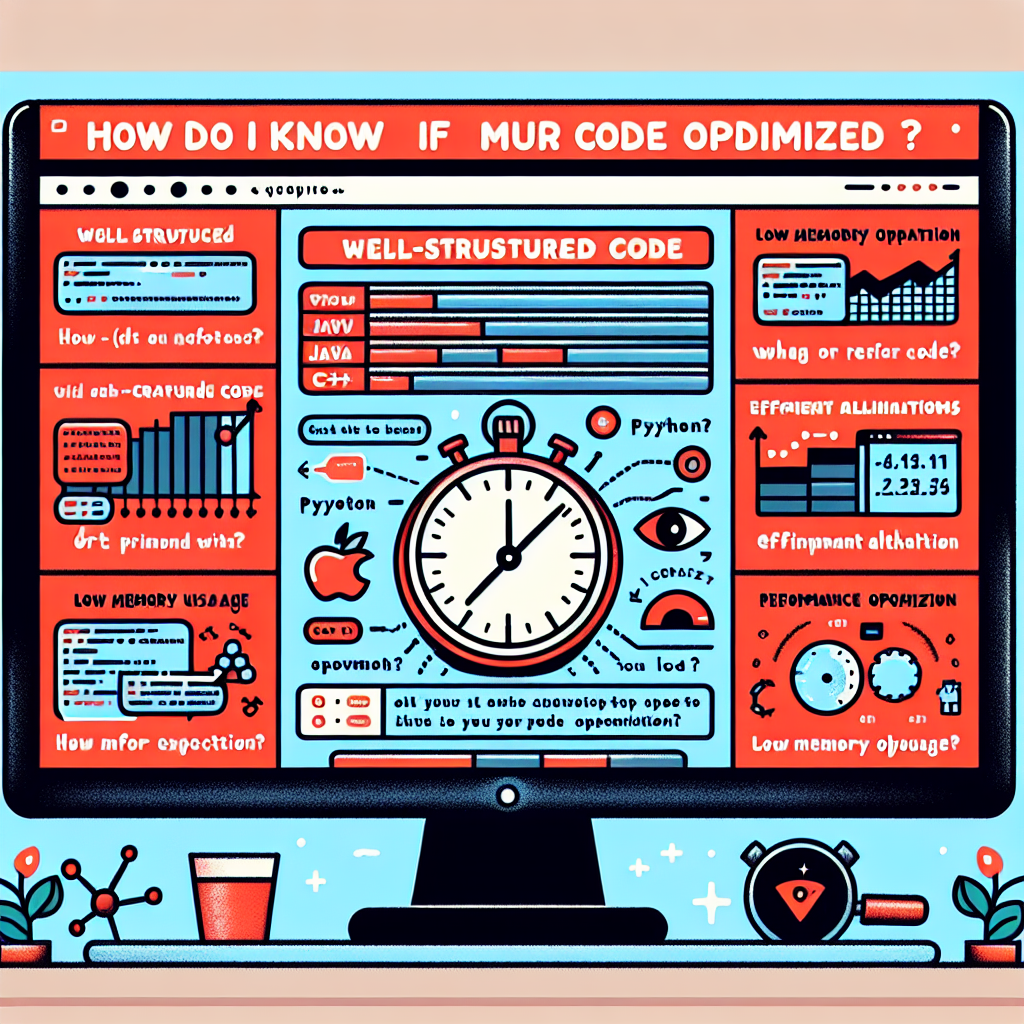 How Do I Know If My Code is Optimized?